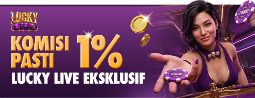 Lucky Live Komisi 1% 1 Okt '26 - 1 Okt '27