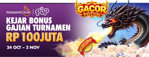 PP Gacor Festival 24 Okt - 2 Nov