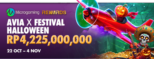 Microgaming Halloween 22 Okt - 4 Nov
