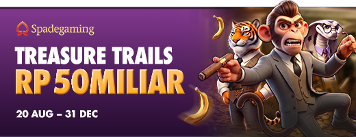 Spade Gaming Treasure Trails 20 Ags - 31 Des